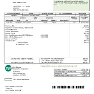 Arkansas electricity bill