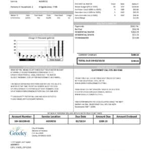 City of Greeley Colorado R
