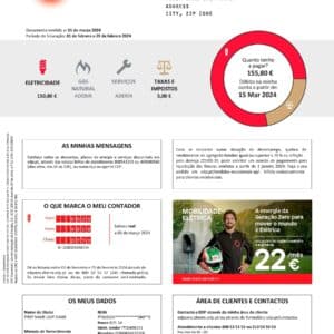 Portugal Create Fake utility bill
